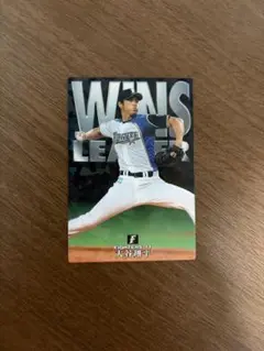 BOX 限定 カード 2016 大谷翔平 WINS LEADER