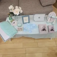 ウェルカムボード用装飾セット　ウエディング　ティファニーブルー風