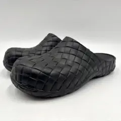 【極美品】 BOTTEGA VENETA サンダル イントレチャート ブラック