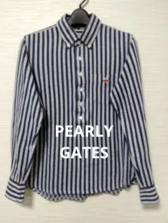 美品✨PEARLY GATESメンズ長袖シャツM