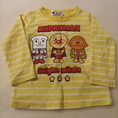 アンパンマン ストライプ Tシャツ 90サイズ