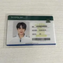 nct127 ジョンウ 学生証 トレカ