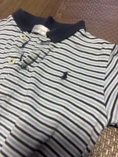 【値下げ‼️】Ralph Lauren ストライプ ポロシャツ 70