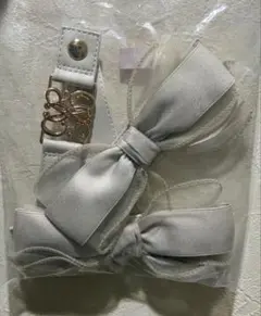 RANDA 2WAY モノグラムローファーシューズ　の飾り