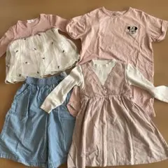 女の子　春〜夏服セット　100~110cm