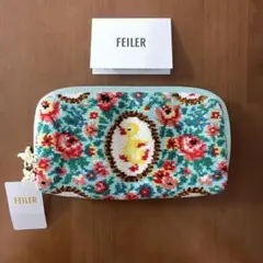 新品未使用】FEILER 便利ポーチハイジアンティーク旗艦店限定ペール
