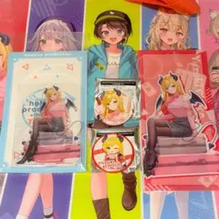 東京駅 大阪梅田 ホロライブ トラベル 癒月ちょこ 缶バ 4点セット