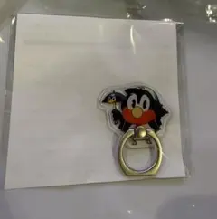つば九郎アクリルスマホリング