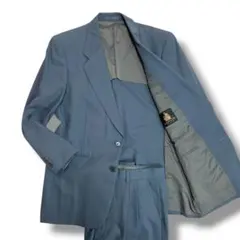 ビッグサイズ LANVIN ランバン スーツ セットアップ ブルー