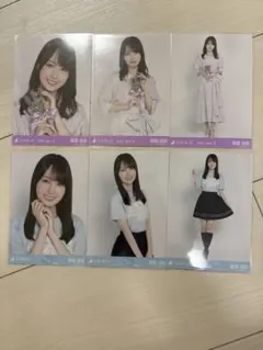 乃木坂46 生写真 北海道 ライブT 北海道コーデ コンプ 賀喜遥香 6種