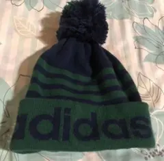adidas ニット帽 ビーニー ボンボンニット