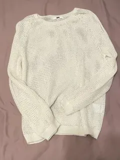 UNIQLO 透かし編みニットセーター　XL
