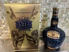 ロイヤルサルート 21年 サファイアフラゴン 陶器ボトル 未開封 箱付 楽天市場】【未開栓】ROYAL SALUTE ロイヤルサルート 21年 青陶器