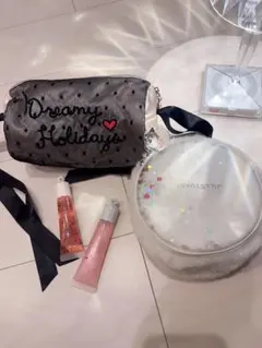 【未使用】　ジルシチュアート　クリスマスコフレポーチ&リップグロスセット