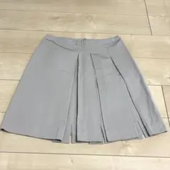 S Max Mara プリーツスカート グレー 膝丈のサムネイル