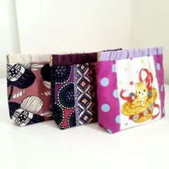 特別価格　Cセット　バネポーチ　3点セット　ハンドメイド　ポーチ