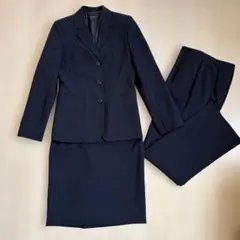 レディース　ブラック　スーツ3点セット