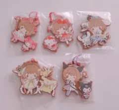 カードキャプターさくら＊サンリオスペシャルラバーマスコット＊全5種コンプセット