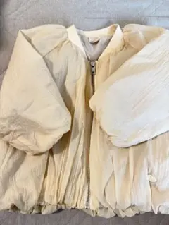 Petit main クリーム色 ジャケット 100cm