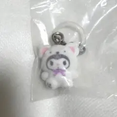 サンリオ ふわふわスノー クロミ ガチャガチャ めじるしアクセサリー