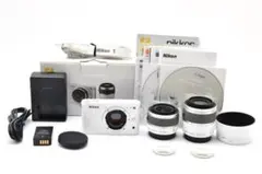 Nikon 1 J1 ダブルズームキット ホワイト 本体のサムネイル
