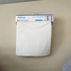 AIRism クルーネック Tシャツ L ホワイト