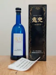 十四代　鬼兜　蘭引酒　熟成純米焼酎　ブルーボトル 十四代 【幻の日本酒から造られた激レアの焼酎！】 十四代 鬼兜