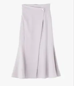 【タグ付き】ナチュラルビューティーベーシック メタルボタンマーメイドスカート