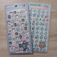 【正規品】ボンボンドロップシールミニ　はぴだんぶい・ハンギョドン