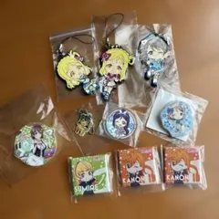 ラブライブ スーパースター 若菜四季 スクフェス ハート型 星型 缶