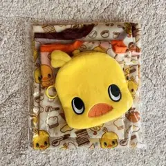 【新品】チキンラーメンひよこちゃんぬいぐるみポーチ&エコバッグ大小2個セット