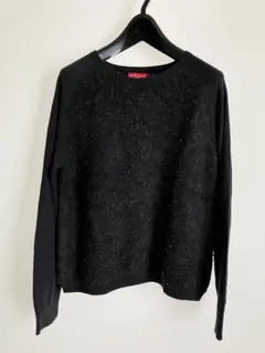 earth ブラックセーター 薄手