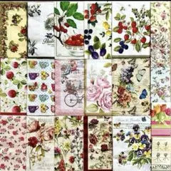 ペーパーナプキン デコパージュ用品