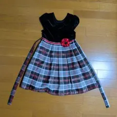 Jona Michelle 発表会 ドレス 7 (120-130) チェックのサムネイル