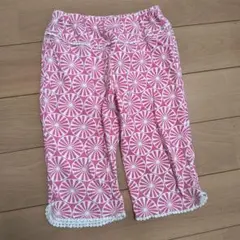 Combi mini ピンク 花柄 フリル パンツ 110サイズ