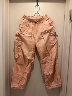 ドローストリング カーゴパンツ ピンクのサムネイル