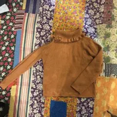 LOUIS LOUISE ブラウン　タートルネック