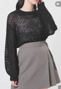 C・O・L・Z・A メッシュ編トップス　新品未使用