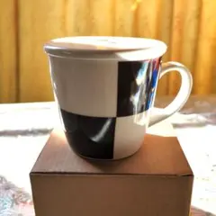 蓋付き　茶こし付きマグカップ 　栗原はるみ