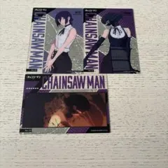 チェンソーマン クリアカードコレクションガム　レゼ　ボム　3点