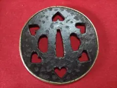 鐵地 丸鍔 兼重在銘 鍛良鍔 江戸初期 - メルカリ