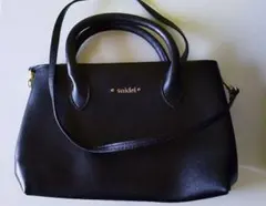 スナイデル  レザー調 2WAY 　ショルダー　ハンドバッグ