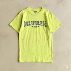 JERZEES ロゴプリントTシャツ　カリフォルニア　カジュアル　Sサイズ