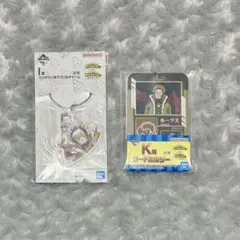 僕のヒーローアカデミア ヒロアカ 一番くじ ホークス I賞 K賞 カードホルダー