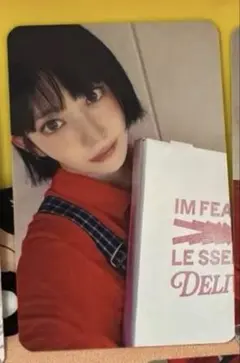 LESSERAFIM サクラ PAGHETTI makestar 特典　トレカ