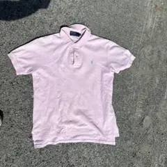 Polo by Ralph Lauren 薄いピンク ポロシャツ S