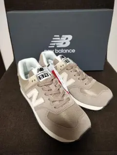 新品 ニューバランス U574 WO2 スニーカー ベージュ 23.0cm D幅