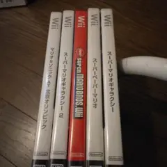 Wii ソフト 5本セット まとめ売り