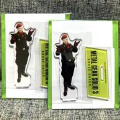 メタルギアソリッド3 スネークイーター　オセロット　アクリルスタンド　2個