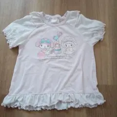 子供用　半袖パジャマ上のみ　マイメロ　110